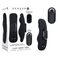 Gender X OUR UNDIE VIBE - Black USB Rechargeable Panty Vibe - Just for you desires