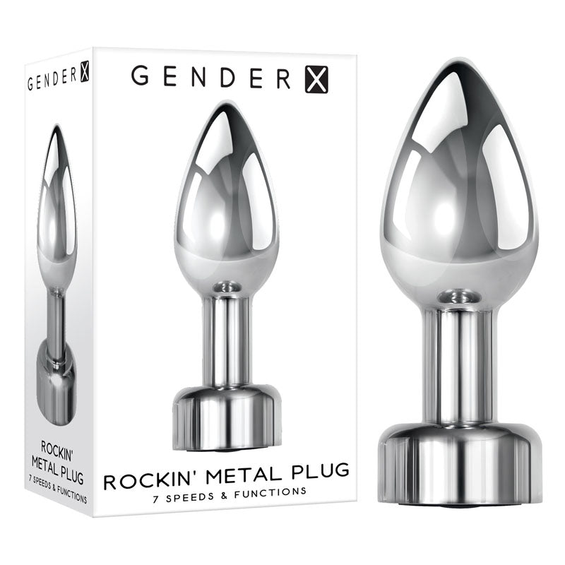 Gender X ROCKIN' METAL PLUG - Just for you desires