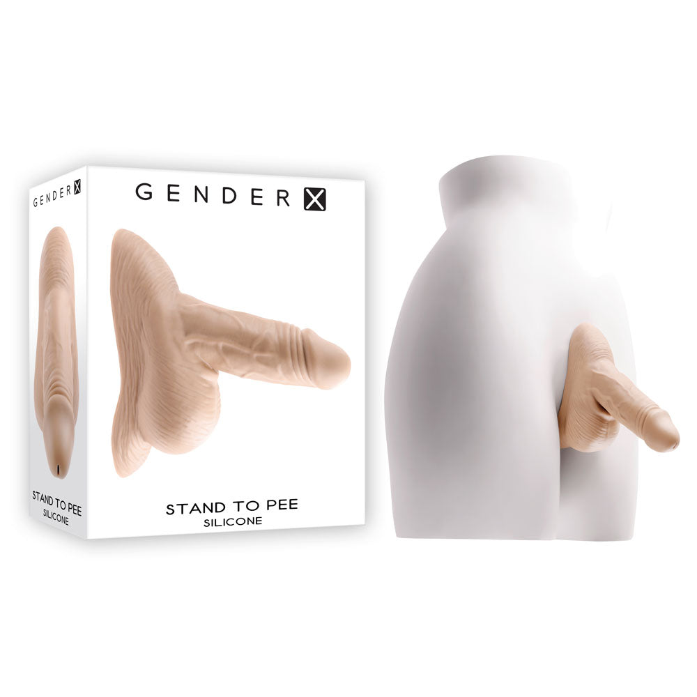 Gender X SILICONE STAND TO PEE - Light - Just for you desires