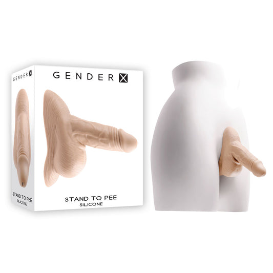 Gender X SILICONE STAND TO PEE - Light - Just for you desires