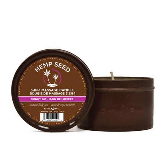 Hemp Seed 3-In-1 Massage Candle - Just for you desires