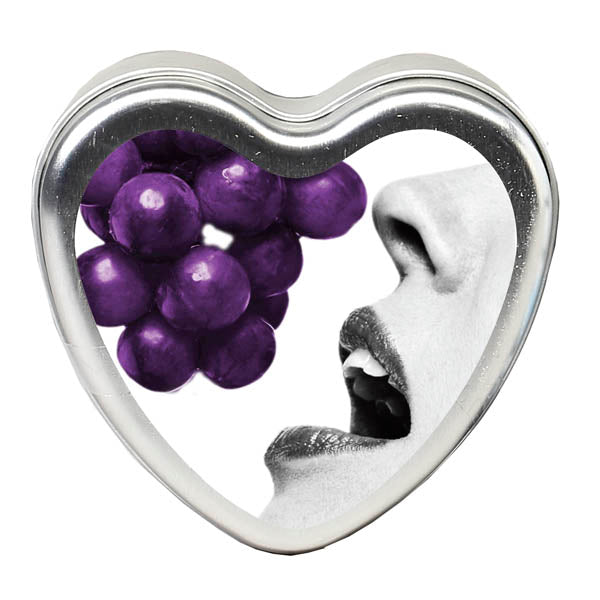 Edible Massage Candle - Grape Flavoured - 113 g - Just for you desires