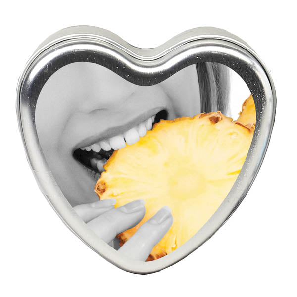 Edible Massage Candle - Tropical Pineapple Flavoured - 113 g - Just for you desires