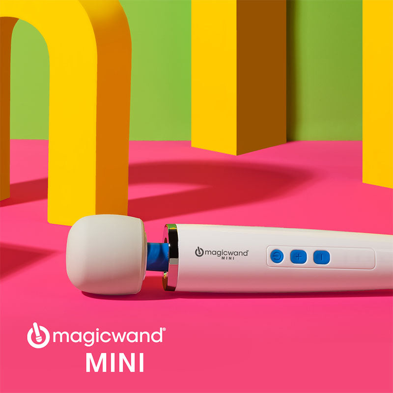 Magic Wand Mini - White Rechargeable Massage Wand - Just for you desires
