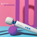 Magic Wand Rechargeable - White Rechargeable Massage Wand - Just for you desires