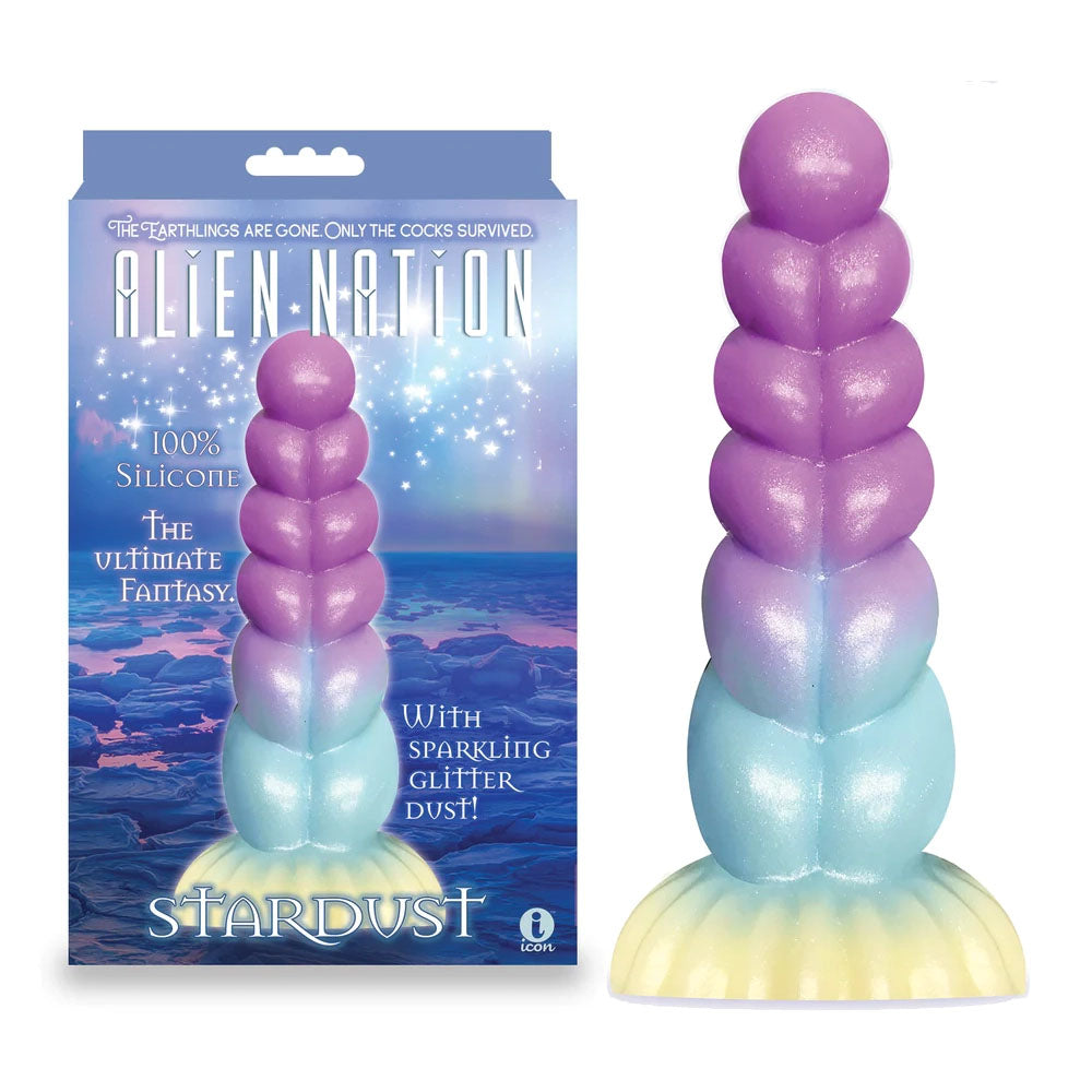 Alien Nation - Stardust - Glitter Rainbow 21 cm Fantasy Dong - Just for you desires