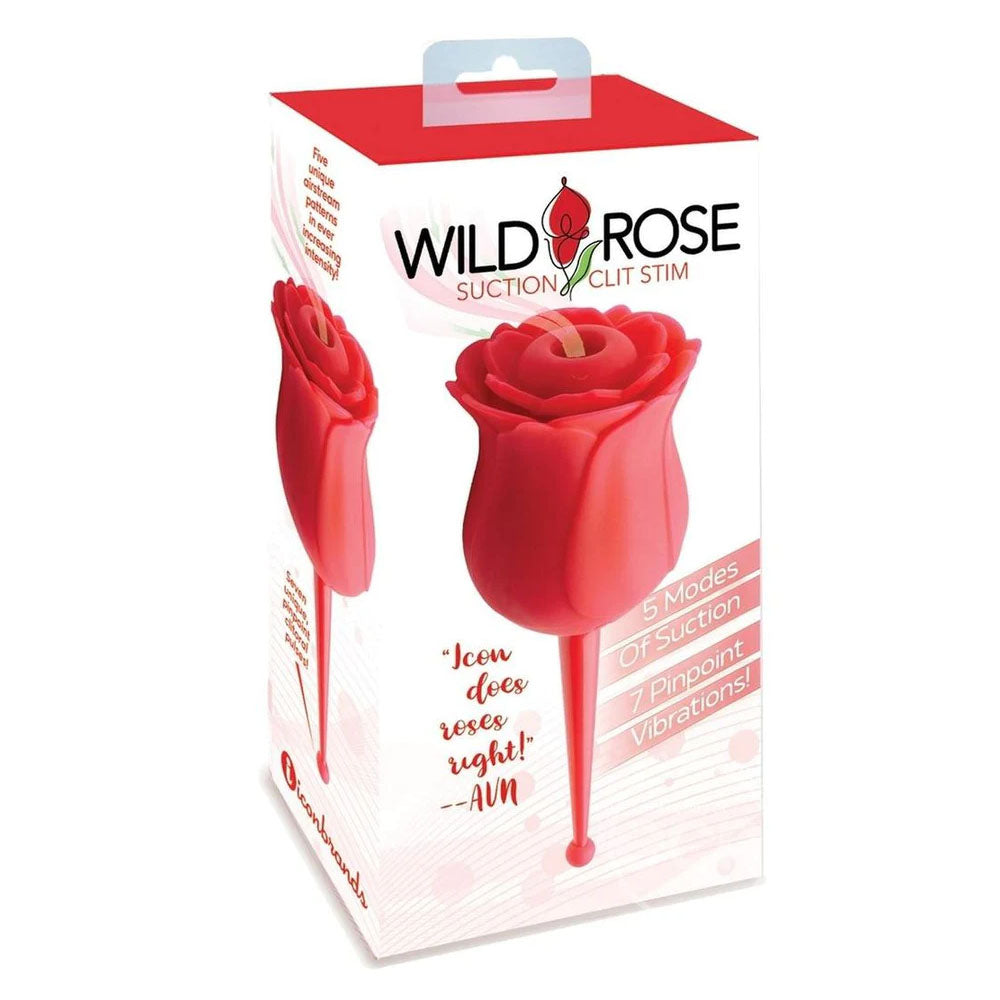 Wild Rose Le Point - Red USB Rechargeable Air Pulse Stimulator - Just for you desires