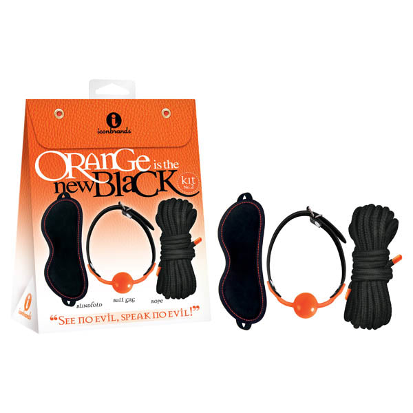 Orange Is The New Black Kit #2 - See No Evil, Speak No Evil! - Bondage Kit - 3 Piece Set - Just for you desires