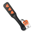 The 9's Orange Is The New Black, Slap Paddle Hearts - Black Paddle - Just for you desires