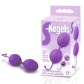 The 9's S-Kegels - Purple Silicone Kegel Balls - Just for you desires
