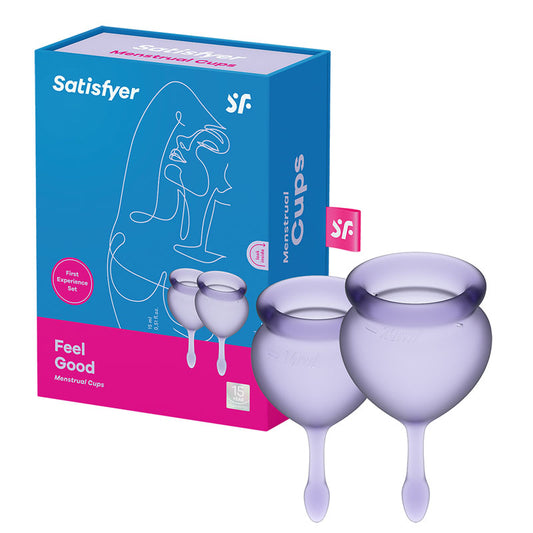 Satisfyer Feel Good Menstrual Cup (Lilla) - Just for you desires