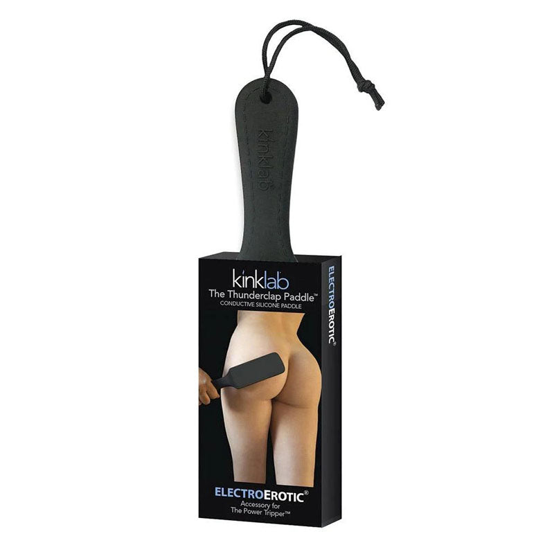 KinkLab The Thunderclap Paddle - E-Stim Accessory for Kinklab Power Tripper - Just for you desires