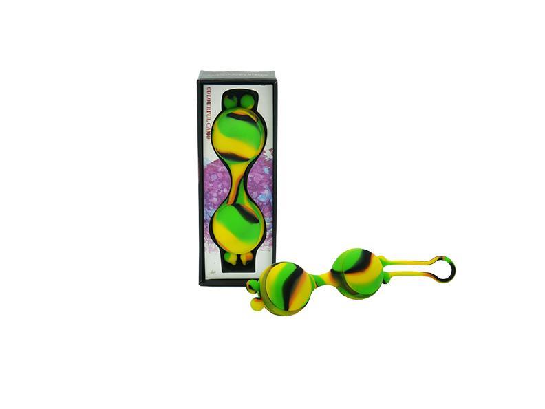 Colourful Camo LANA Kegel Ball Yellow - Just for you desires