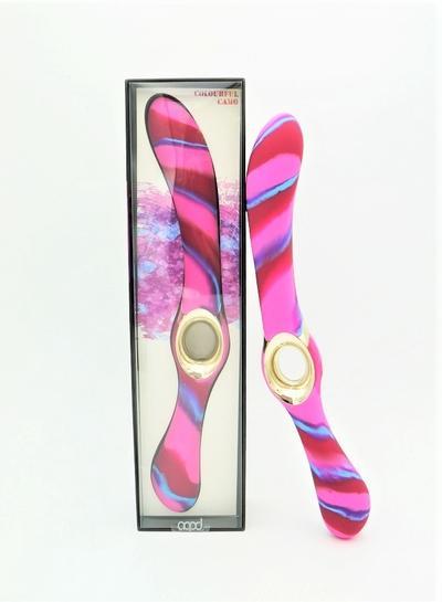Colourful Camo Entice Vibrator Pink - Just for you desires