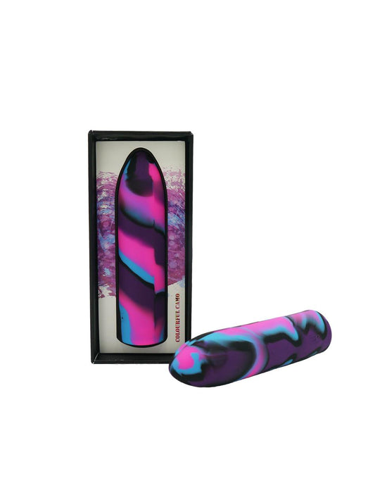 Colourful Camo Tracer Bullet Rechargeable Blue - Just for you desires