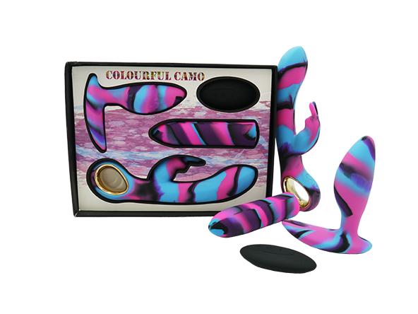 Colourful Camo Lovers Kit Blue - Just for you desires