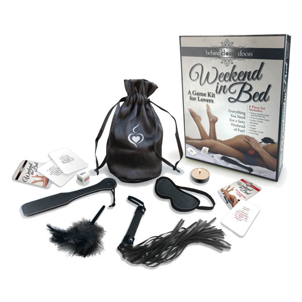 Behind Closed Doors - Weekend In Bed - Couples Kit Game - Just for you desires