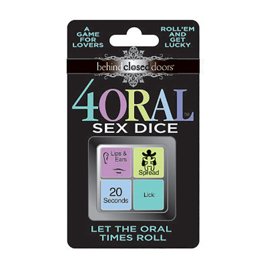 Behind Closed Doors - 4 Oral Sex Dice - Just for you desires