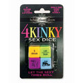 Behind Closed Doors - 4 Kinky Sex Dice - Dice Game for Couples - Just for you desires