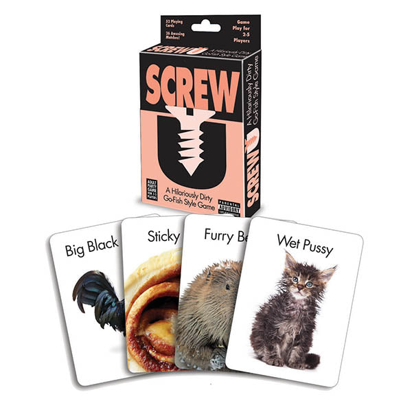 Screw U - Party Card Game - Just for you desires