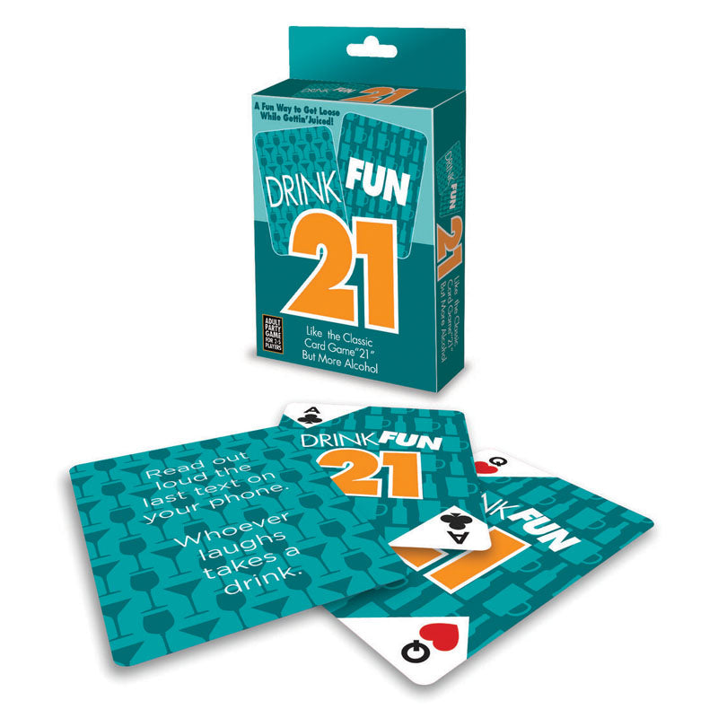 Drink Fun 21 - Adult Drinking Party Game - Just for you desires
