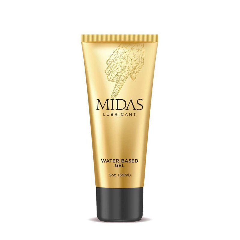 Midas Water Based Gel - Water Based Gel Lubricant - 59 ml Tube