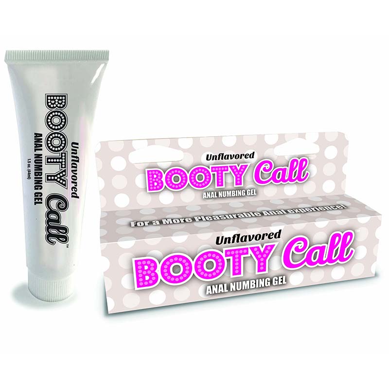 Booty Call Anal Numbing Gel - Unflavoured Anal Numbing Gel - 44 ml (1.5 oz) Tube - Just for you desires