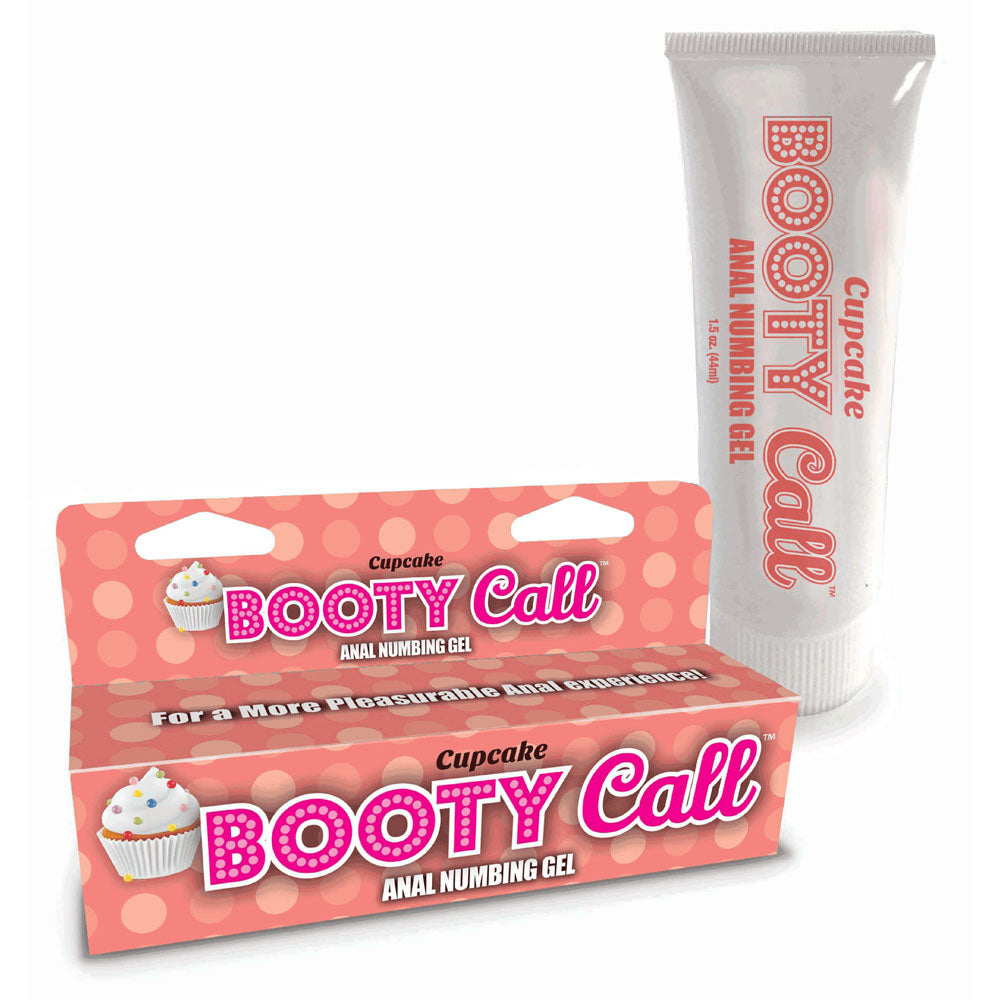 Booty Call Anal Numbing Gel - Cupcake Flavoured Anal Numbing Gel - 44 ml (1.5 oz) Tube - Just for you desires