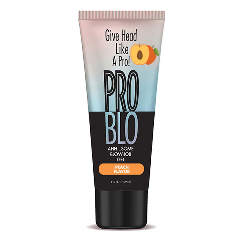 ProBlo Oral Pleasure Gel - Peach Flavoured Blowjob Gel - 29 ml Tube - Just for you desires