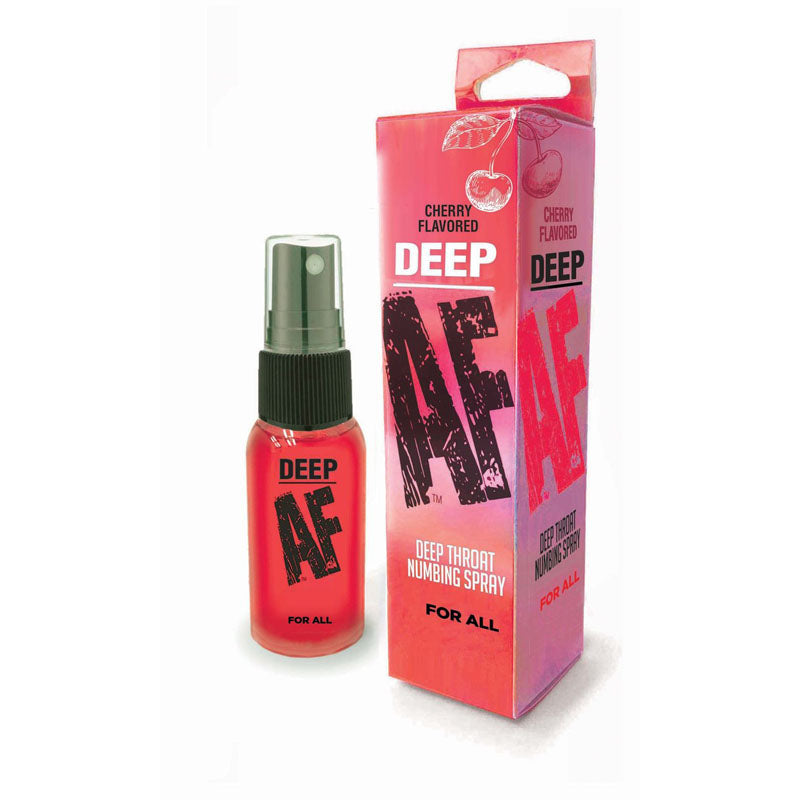 Deep AF - Cherry - Cherry Flavoured Deep Throat Spray - 29 ml - Just for you desires