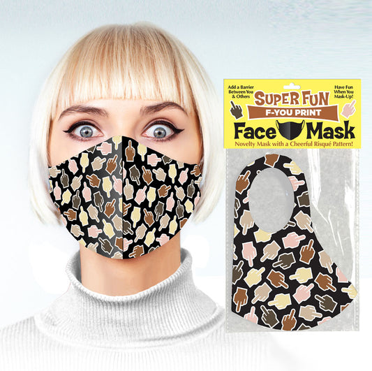 Super Fun F U FINGER Mask - Just for you desires