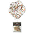 Glitterati - Confetti Balloons - Party Balloons - 5 Pack - Just for you desires