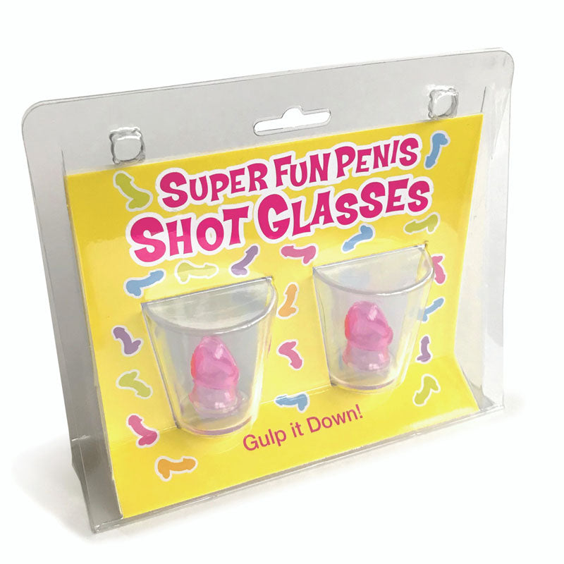 Super Fun Penis Shot Glasses - Set of 2 - Just for you desires