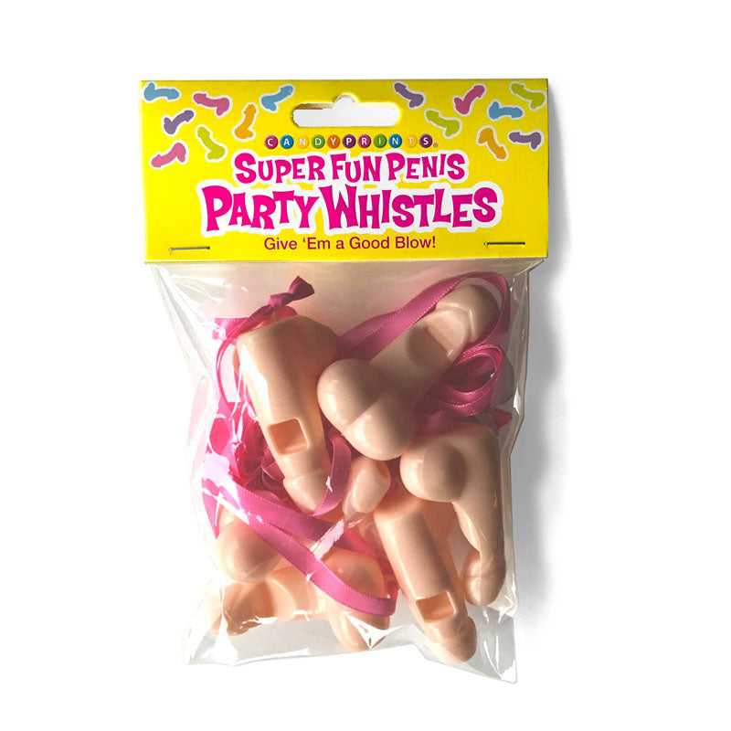 Super Fun Penis Party Whistles - Hens Party Novelties - 8 Pack - Just for you desires