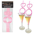 Glitterati - Diamond Straw Set - Hens Party Novelty - Set of 8 - Just for you desires