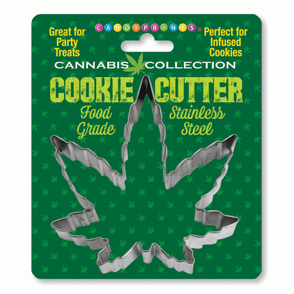 Cannabis Cookie Cutter - Metal Cookie Cutter - Just for you desires