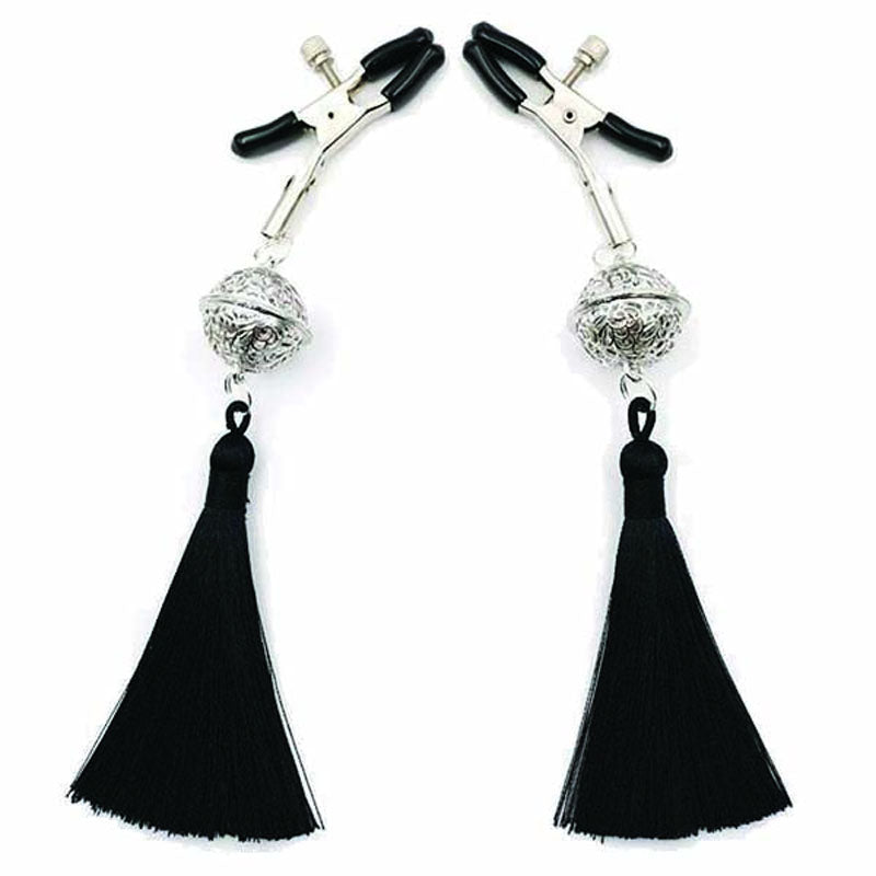 Sexy AF - Clamp Couture Black Tassle - Just for you desires