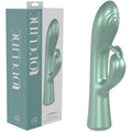 LOVELINE La Perla I - Green - Pearlescent Green 19.2 cm USB Rechargeable Rabbit Vibrator - Just for you desires