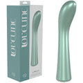 LOVELINE La Perla III - Green - Pearlescent Green 19.2 cm USB Rechargeable Vibrator - Just for you desires