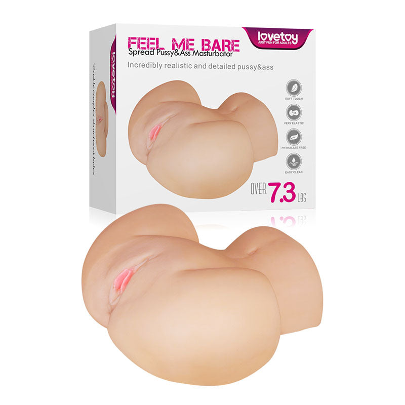 Feel Me Bare Perfect Pussy & Ass - Flesh Missionary Style Masturbator - Just for you desires