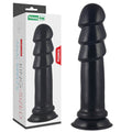 King Sized Anal Ripples - Black 28.5 cm (11.5'') Mega Anal Plug - Just for you desires