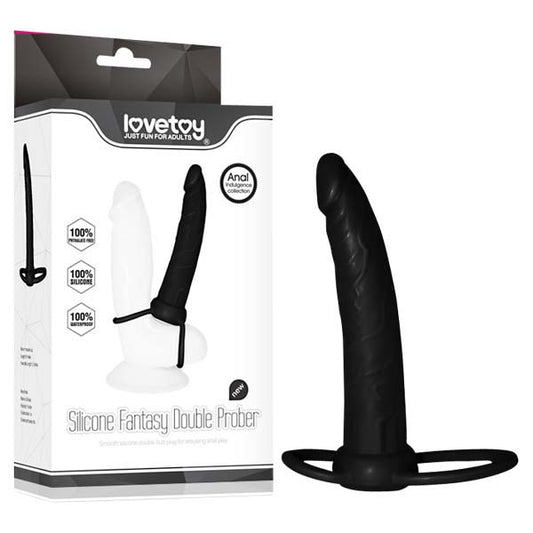 Anal Indulgence Collection Silicone Fantasy Double Prober - Just for you desires