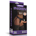 Ingen Vibrating Easy Strap-On Set - Flesh 21.6 cm (8.5'') Vibrating Strap-On - Just for you desires