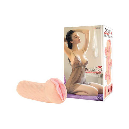 Kokos Elegance 005 - Flesh Dual Layer Vagina Stroker