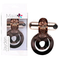 Maia Jayden - Rose Gold USB Rechargeable Vibrating Cock & Ball Rings - Just for you desires