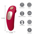 Maia Remi - Red USB Rechargeable Panty Vibe with Suction - Just for you desires