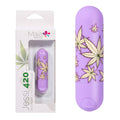 Maia Jessi 420 - Violet 7.6 cm USB Rechargeable Bullet - Just for you desires