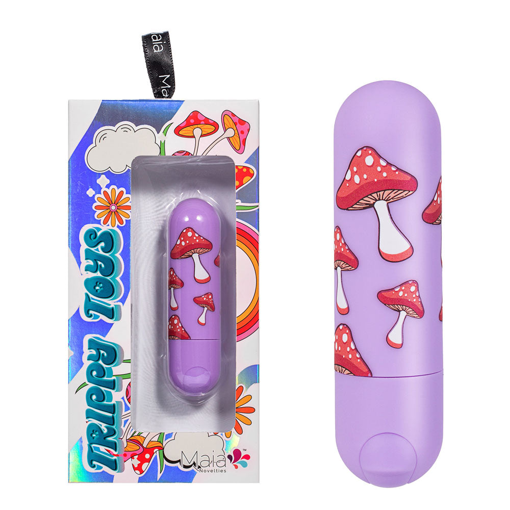 Maia JESSI Trippy - Lavender 7.6 cm USB Rechargeable Bullet - Just for you desires