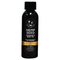 Hemp Seed Massage & Body Oil - Dreamsicle (Tangerine & Plum) Scented - 59 ml Bottle - Just for you desires