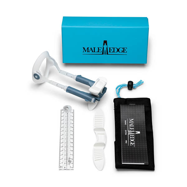 MaleEdge Basic Kit - Penis Enlarger Kit in Blue Case - Just for you desires